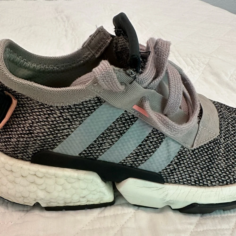 adidas Womens Pod-S3.1 Lace Up Sneakers Shoes Casual - Grey - Picture 6 of 14